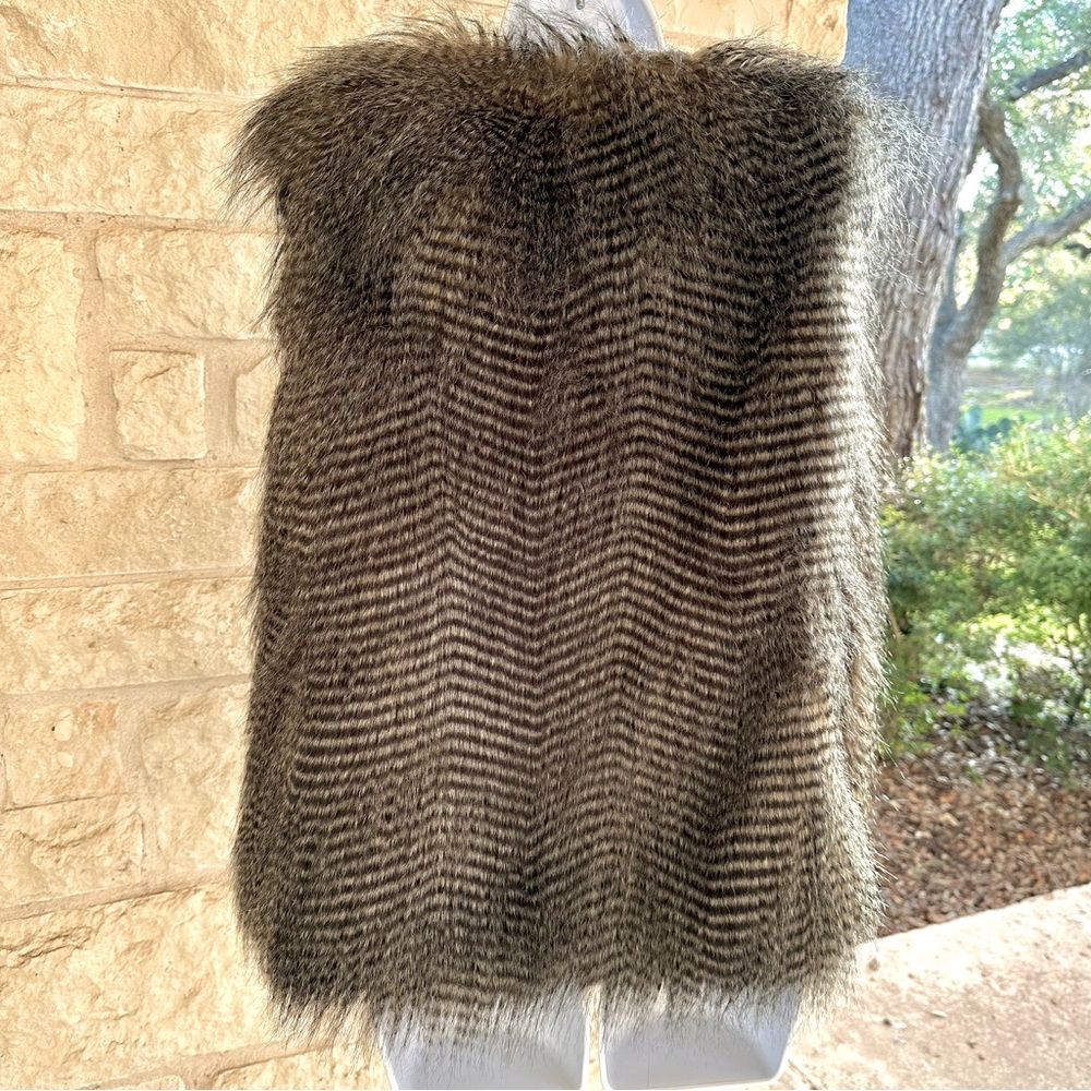 Forever 21 Brown Faux Fur Teddy Jacket - Picture 4 of 6